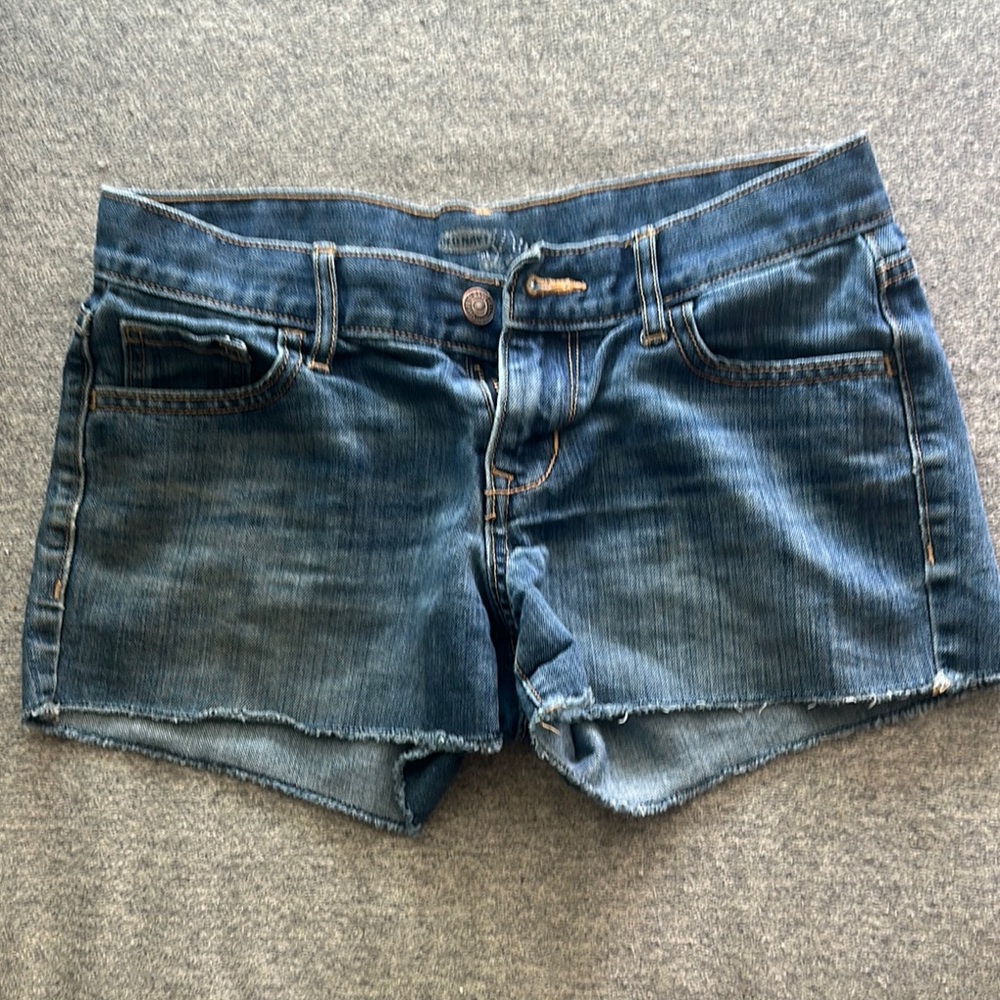 Old Navy Blue Jean Shorts Classic Cutoff Style